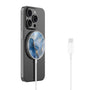 MyBat Design Lab Magnetic Wireless Charger - Silver - Blue Marble - MCGWIRC18SL-106-2.jpg