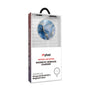 MyBat Design Lab Magnetic Wireless Charger - Silver - Blue Marble