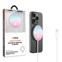 MyBat Design Lab Magnetic Wireless Charger - Silver - Clouds & Stars