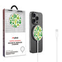 MyBat Design Lab Magnetic Wireless Charger - Silver - Succulents - MCGWIRC18SL-123-1.jpg