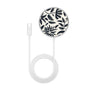 MyBat Design Lab Magnetic Wireless Charger - Silver - Vintage Floral - MCGWIRC18SL-124-3.jpg