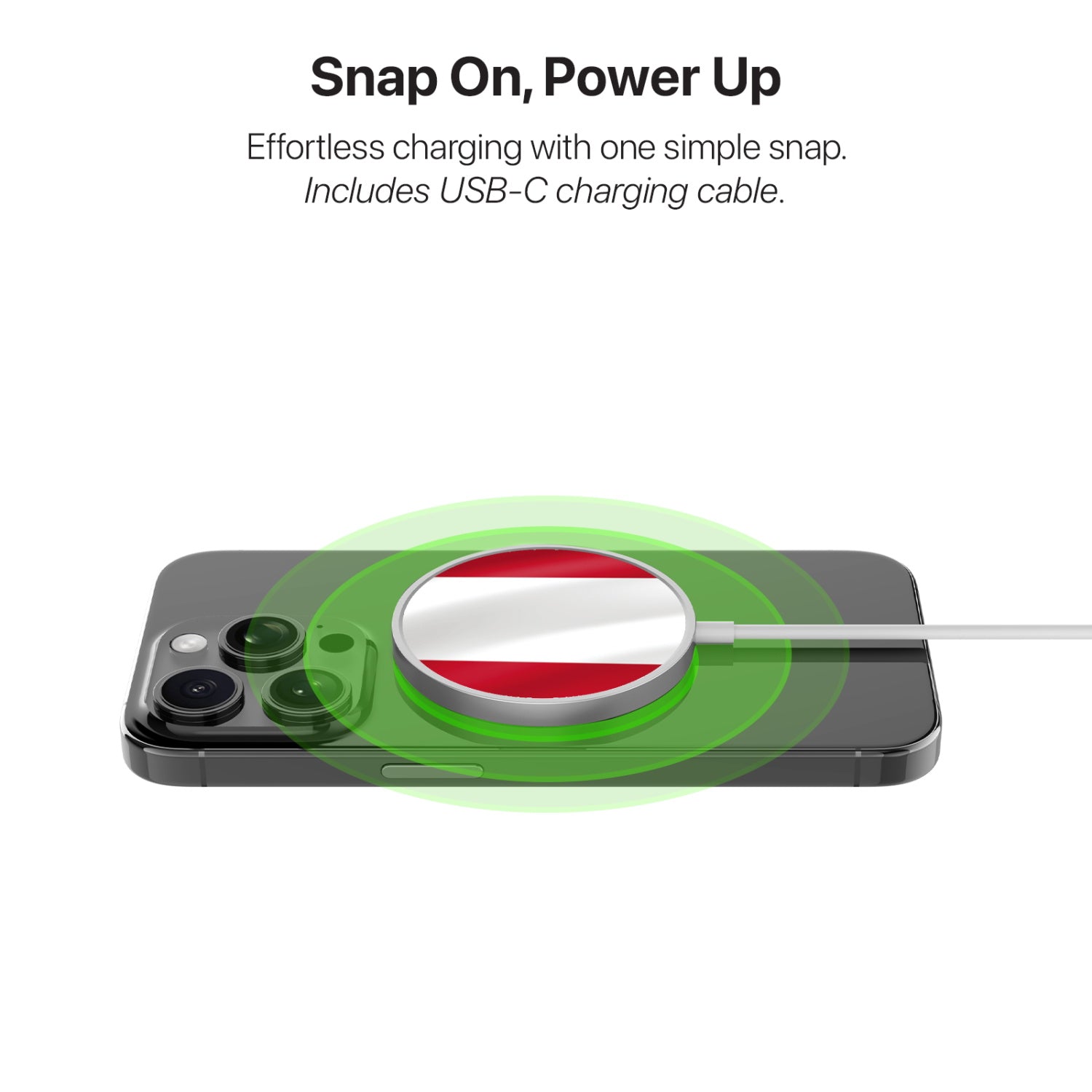 MyBat Design Lab Magnetic Wireless Charger - Silver - Austria Flag - MCGWIRC18SL-141-4.jpg