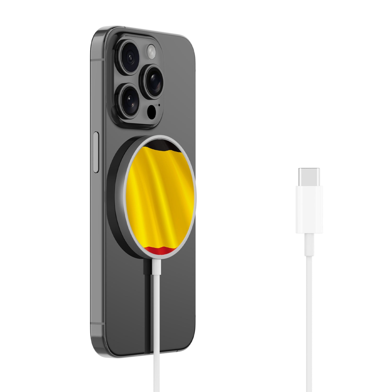 MyBat Design Lab Magnetic Wireless Charger - Silver - Belgium Flag - MCGWIRC18SL-142-2.jpg