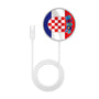MyBat Design Lab Magnetic Wireless Charger - Silver - Croatia Flag - MCGWIRC18SL-143-3.jpg
