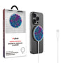 MyBat Design Lab Magnetic Wireless Charger - Silver - Cosmic Mandala - MCGWIRC18SL-165-1.jpg
