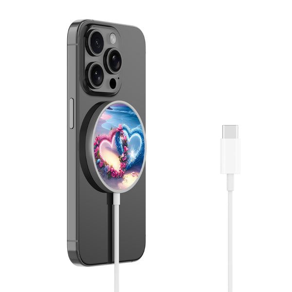 MyBat Design Lab Magnetic Wireless Charger - Silver - Heart and Soul - MCGWIRC18SL-176-2.jpg