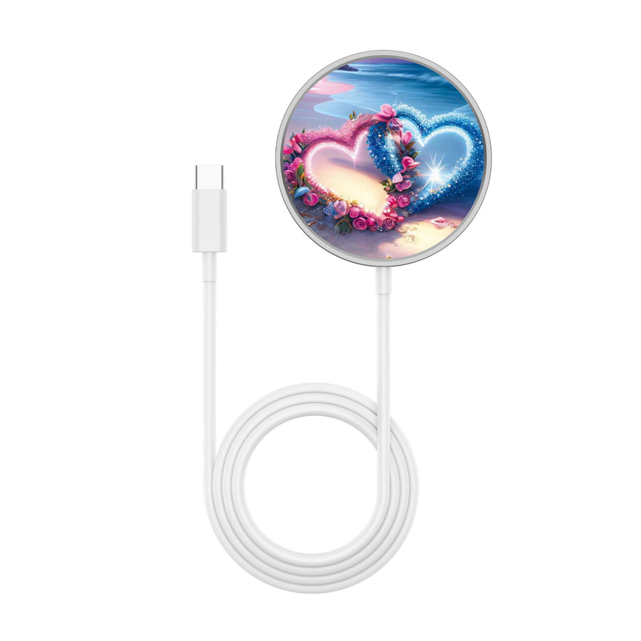 MyBat Design Lab Magnetic Wireless Charger - Silver - Heart and Soul - MCGWIRC18SL-176-3.jpg