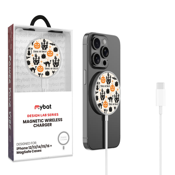 MyBat Design Lab Magnetic Wireless Charger - Silver - Trick or Treat - MCGWIRC18SL-221-1.jpg