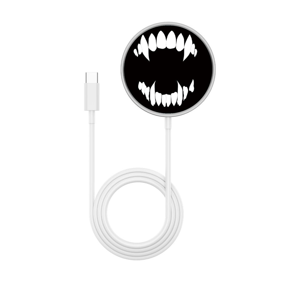 MyBat Design Lab Magnetic Wireless Charger - Silver - Vampire Fangs - MCGWIRC18SL-230-3.jpg