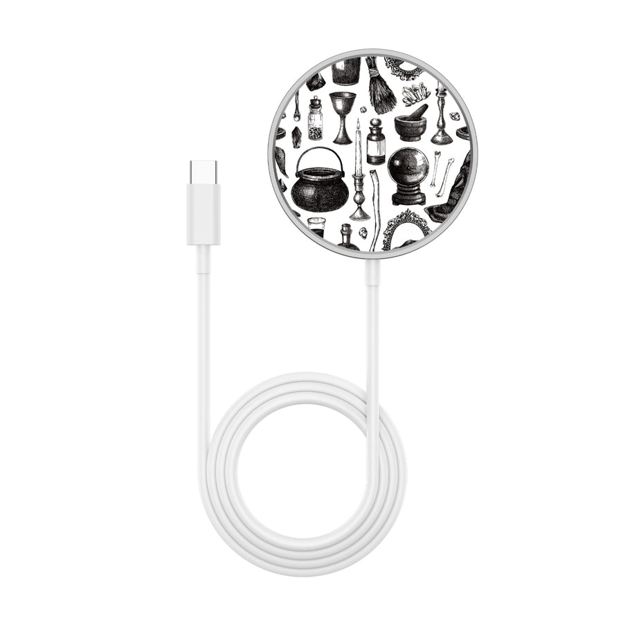 MyBat Design Lab Magnetic Wireless Charger - Silver - Mystic Elixirs - MCGWIRC18SL-239-3.jpg
