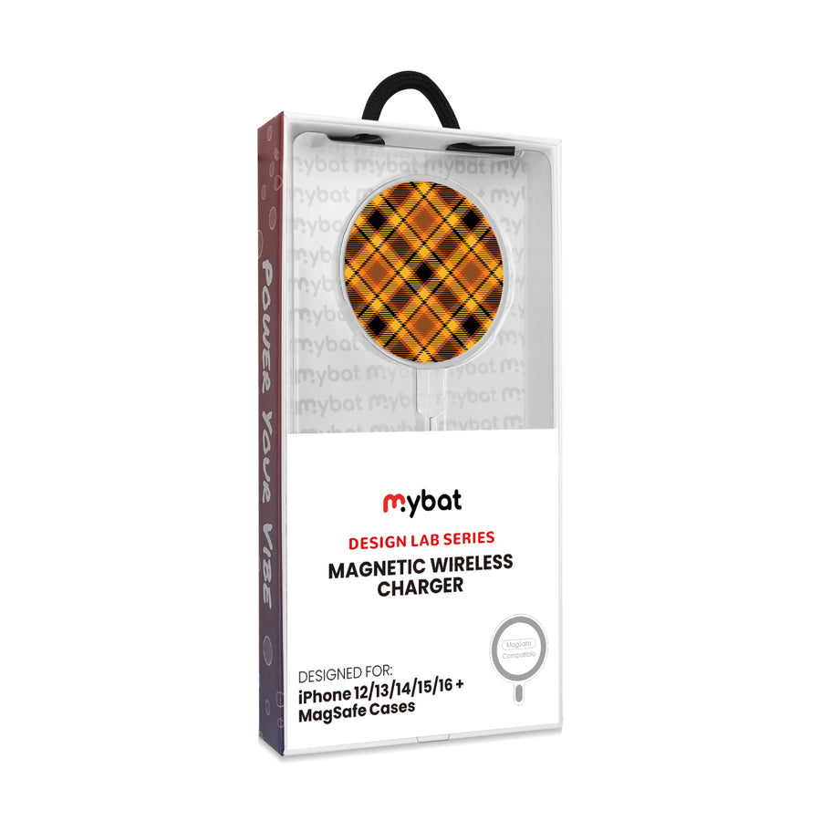 MyBat Design Lab Magnetic Wireless Charger - Silver - Fall Flannel - MCGWIRC18SL-242-8.jpg