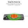 MyBat Design Lab Magnetic Wireless Charger - Silver - Pumpkin Plaid - MCGWIRC18SL-244-4.jpg