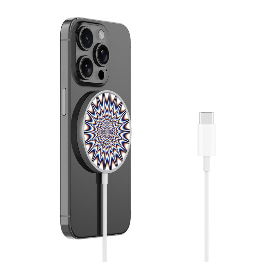 MyBat Design Lab Magnetic Wireless Charger - Silver - Hypnotic Burst - MCGWIRC18SL-267-2.jpg
