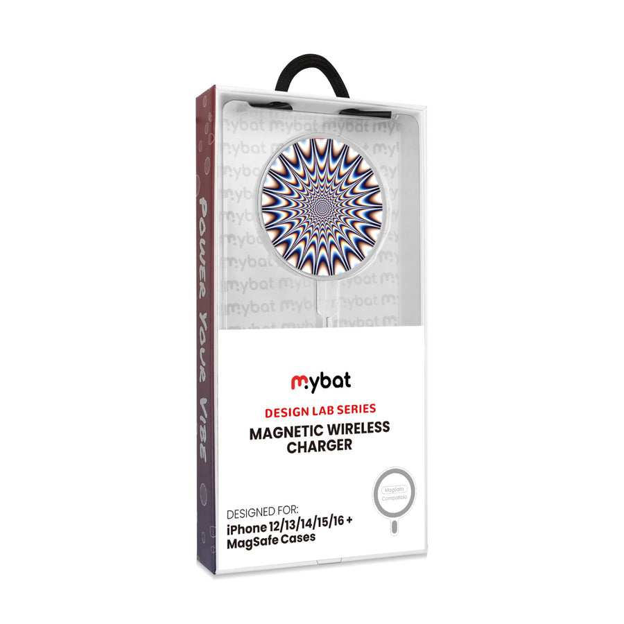 MyBat Design Lab Magnetic Wireless Charger - Silver - Hypnotic Burst - MCGWIRC18SL-267-8.jpg