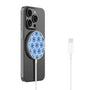 MyBat Design Lab Magnetic Wireless Charger - Silver - Star of David - MCGWIRC18SL-279-2.jpg