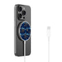 MyBat Design Lab Magnetic Wireless Charger - Silver - Snowflake Twinkle - MCGWIRC18SL-285-2.jpg