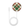 MyBat Design Lab Magnetic Wireless Charger - Silver - Rustic Plaid - MCGWIRC18SL-293-3.jpg