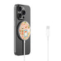 MyBat Design Lab Magnetic Wireless Charger - Silver - Holiday Stamps - MCGWIRC18SL-297-2.jpg