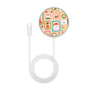 MyBat Design Lab Magnetic Wireless Charger - Silver - Holiday Stamps - MCGWIRC18SL-297-3.jpg
