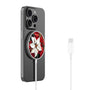 MyBat Design Lab Magnetic Wireless Charger - Silver - Christmas Poinsettias - MCGWIRC18SL-301-2.jpg