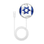 MyBat Design Lab Magnetic Wireless Charger - Silver - Israel Flag - MCGWIRC18SL-308-3.jpg