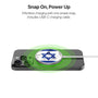 MyBat Design Lab Magnetic Wireless Charger - Silver - Israel Flag - MCGWIRC18SL-308-4.jpg