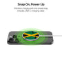 MyBat Design Lab Magnetic Wireless Charger - Silver - Jamaica Flag - MCGWIRC18SL-310-4.jpg