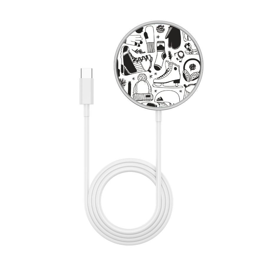 MyBat Design Lab Magnetic Wireless Charger - Silver - Hit the Slopes - MCGWIRC18SL-325-3.jpg
