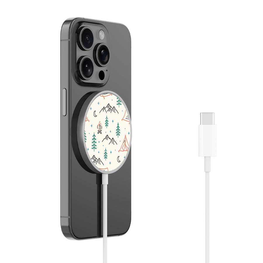 MyBat Design Lab Magnetic Wireless Charger - Silver - Fireside Camp - MCGWIRC18SL-328-2.jpg