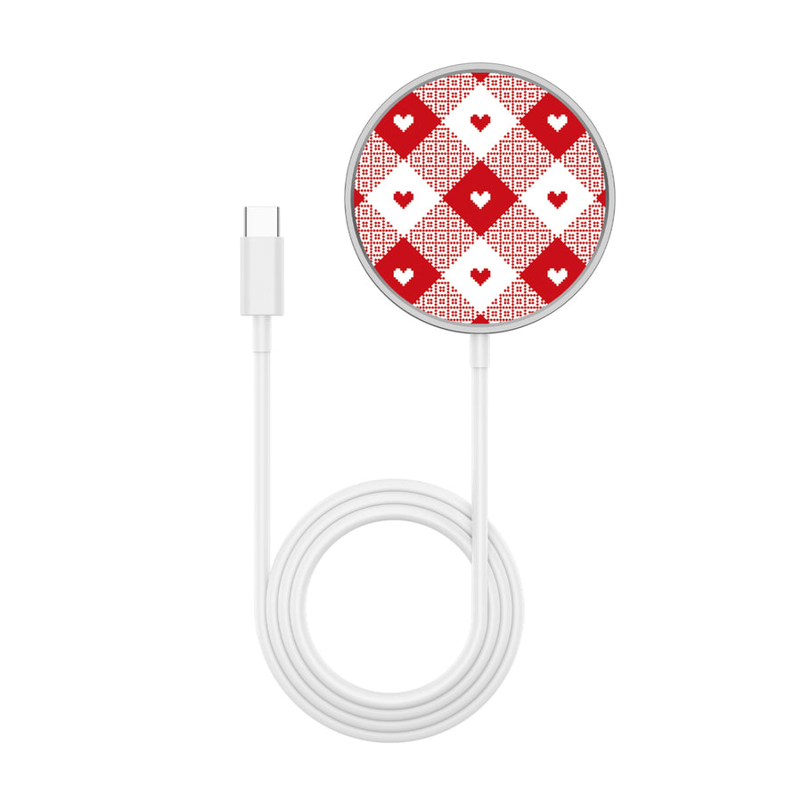 MyBat Design Lab Magnetic Wireless Charger - Silver - Knit with Love - MCGWIRC18SL-330-3.jpg