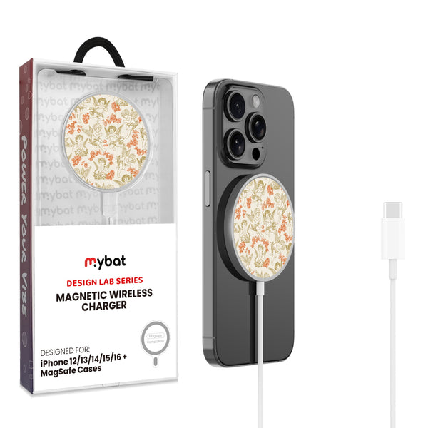 MyBat Design Lab Magnetic Wireless Charger - Silver - Angelic Love - MCGWIRC18SL-333-1.jpg