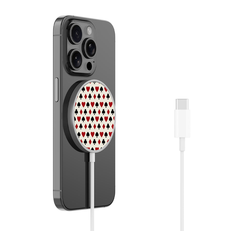 MyBat Design Lab Magnetic Wireless Charger - Silver - Royal Flush - MCGWIRC18SL-336-2.jpg