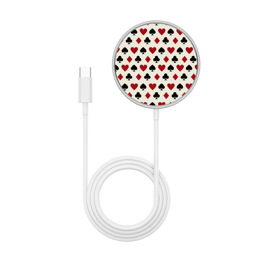 MyBat Design Lab Magnetic Wireless Charger - Silver - Royal Flush - MCGWIRC18SL-336-3.jpg