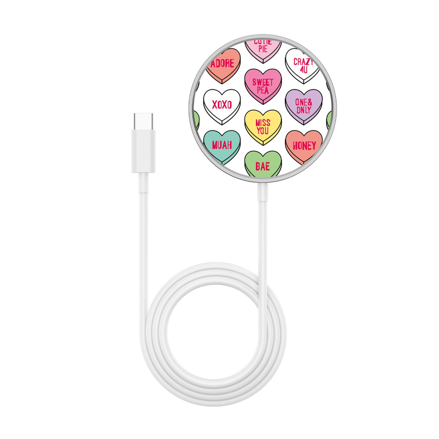 MyBat Design Lab Magnetic Wireless Charger - Silver - Sweet Hearts - MCGWIRC18SL-337-3.jpg