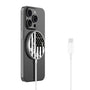 MyBat Design Lab Magnetic Wireless Charger - Silver - Distress US Flag - MCGWIRC18SL-344-2.jpg