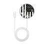 MyBat Design Lab Magnetic Wireless Charger - Silver - Distress US Flag - MCGWIRC18SL-344-3.jpg