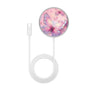 MyBat Design Lab Magnetic Wireless Charger - Silver - Pink Butterflies - MCGWIRC18SL-361-3.jpg