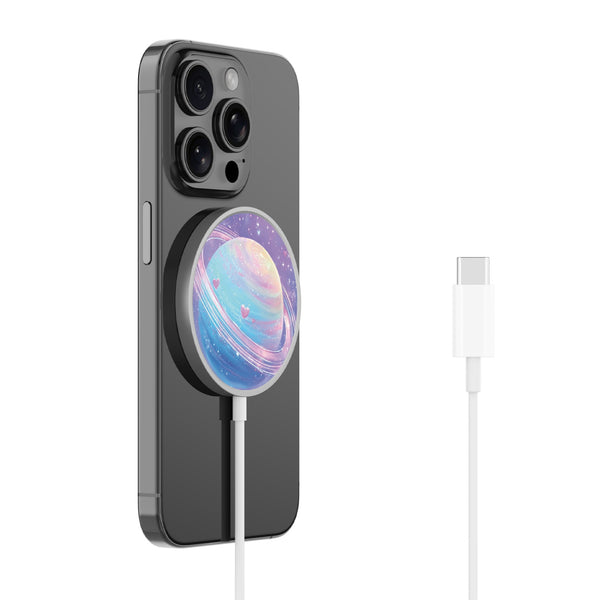 MyBat Design Lab Magnetic Wireless Charger - Silver - Planetary Love - MCGWIRC18SL-372-2.jpg