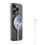 MyBat Design Lab Magnetic Wireless Charger - Silver - Dreamy Waves - MCGWIRC18SL-379-2.jpg