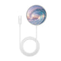 MyBat Design Lab Magnetic Wireless Charger - Silver - Dreamy Waves - MCGWIRC18SL-379-3.jpg