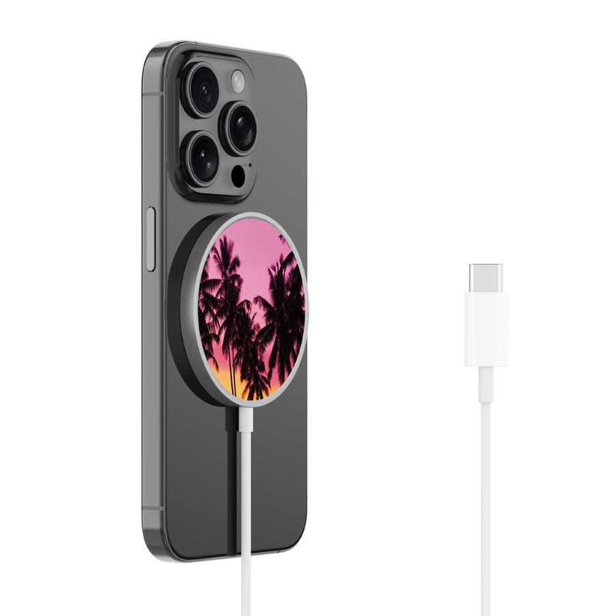 MyBat Design Lab Magnetic Wireless Charger - Silver - Hello Summer - MCGWIRC18SL-386-2.jpg