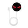 MyBat Design Lab Magnetic Wireless Charger - Silver - Red Eyes - MCGWIRC18SL-400-3.jpg