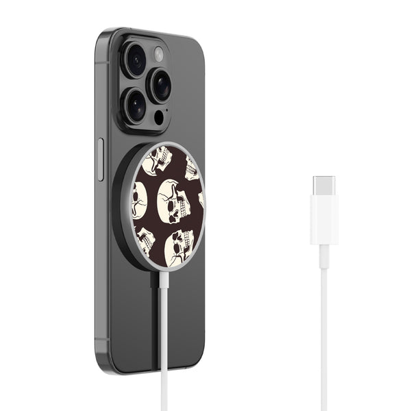 MyBat Design Lab Magnetic Wireless Charger - Silver - Bone Heads - MCGWIRC18SL-411-2.jpg