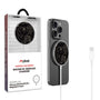 MyBat Design Lab Magnetic Wireless Charger - Silver - Mystic Elements
