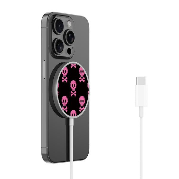 MyBat Design Lab Magnetic Wireless Charger - Silver - Pretty Poison - MCGWIRC18SL-416-2.jpg