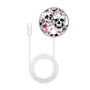 MyBat Design Lab Magnetic Wireless Charger - Silver - Death Blooms - MCGWIRC18SL-419-3.jpg