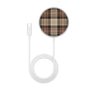 MyBat Design Lab Magnetic Wireless Charger - Silver - Mocha Flannel - MCGWIRC18SL-431-3.jpg