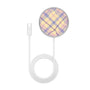 MyBat Design Lab Magnetic Wireless Charger - Silver - Wavy Plaid - MCGWIRC18SL-442-3.jpg