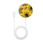 MyBat Design Lab Magnetic Wireless Charger - Silver - Golden Sunflowers - MCGWIRC18SL-444-3.jpg