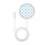 MyBat Design Lab Magnetic Wireless Charger - Silver - Sky Blue Check - MCGWIRC18SL-478-3.jpg